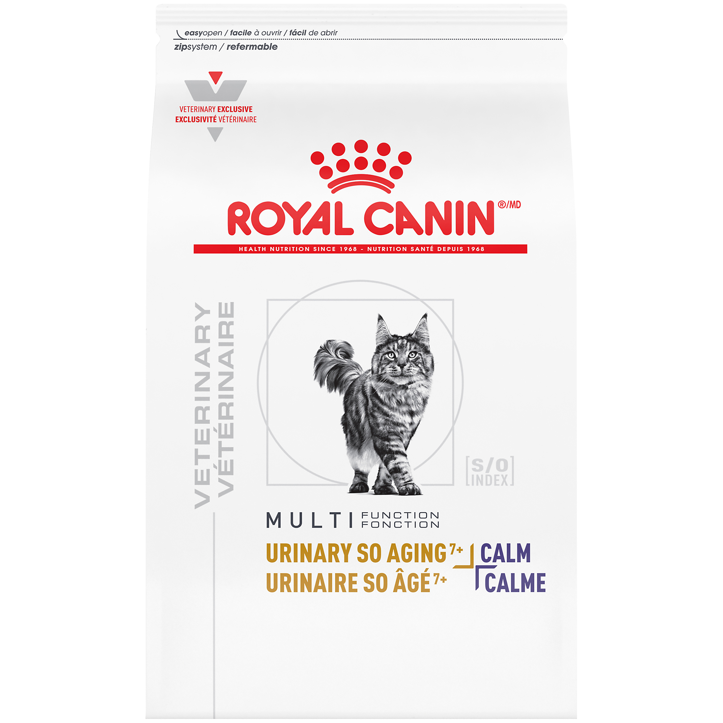 Feline Urinary SO® Aging7+ + Calm Dry Cat Food Royal Canin