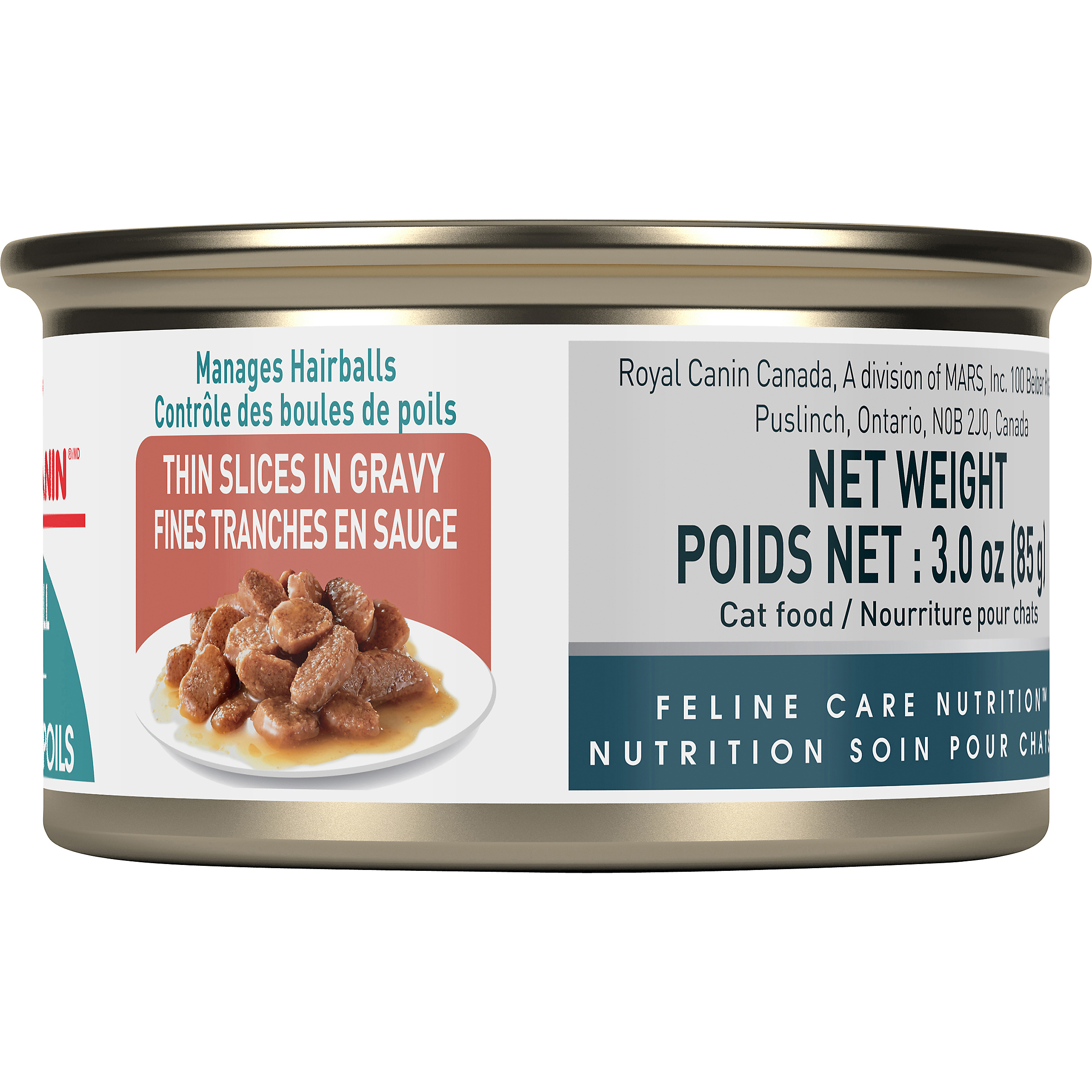 Hairball Thin Slices In Gravy Canned Cat Food Royal Canin
